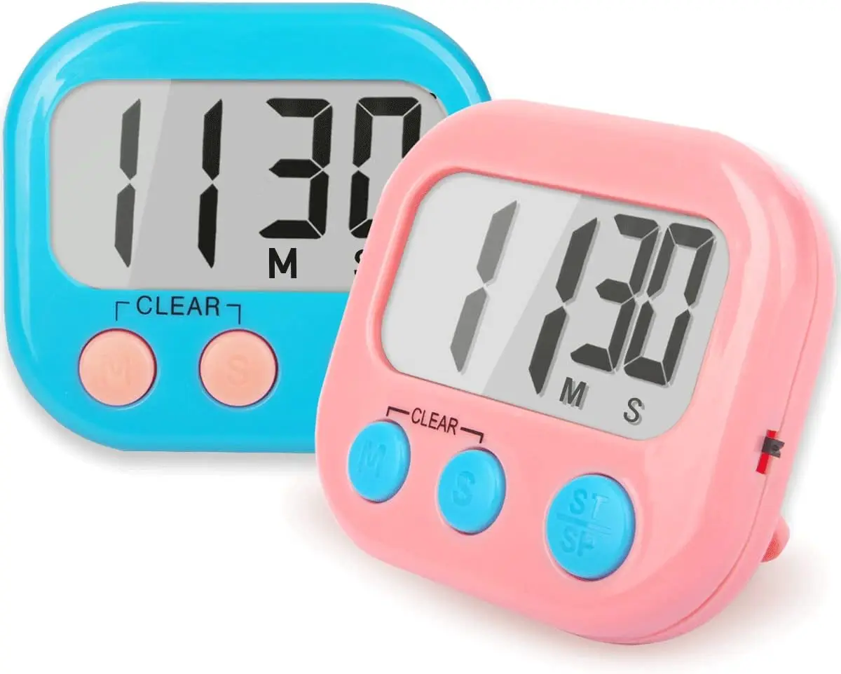 Hot Sales Magnetic Classroom Countdown Timers for Teachers Kids & Small Digital Kitchen Timer for cooking