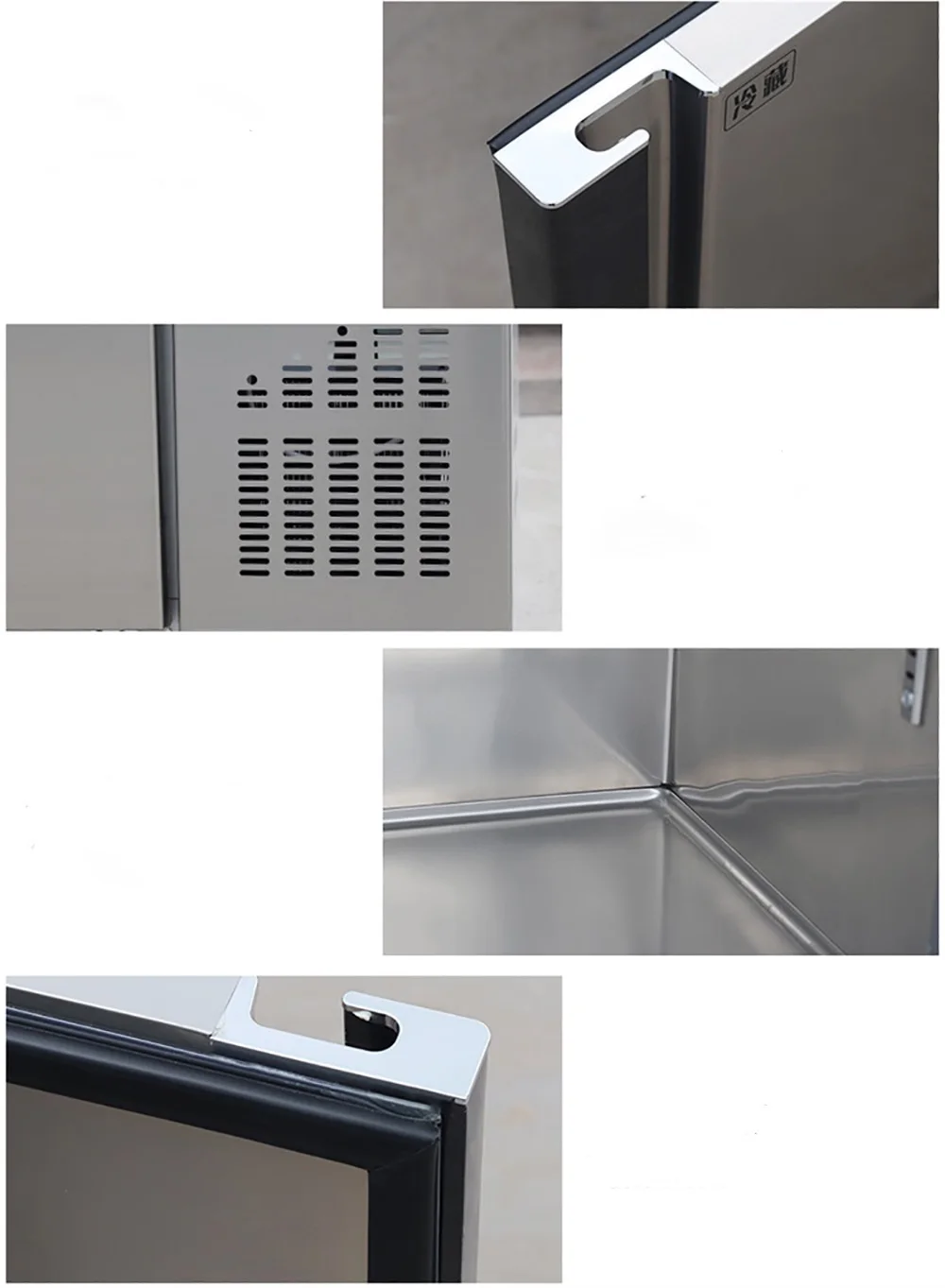 Good Quality Store Supermarket Ice Cream Freezer Refrigerator Commercial Deep Freezer Display Glass Door Deep Freezer