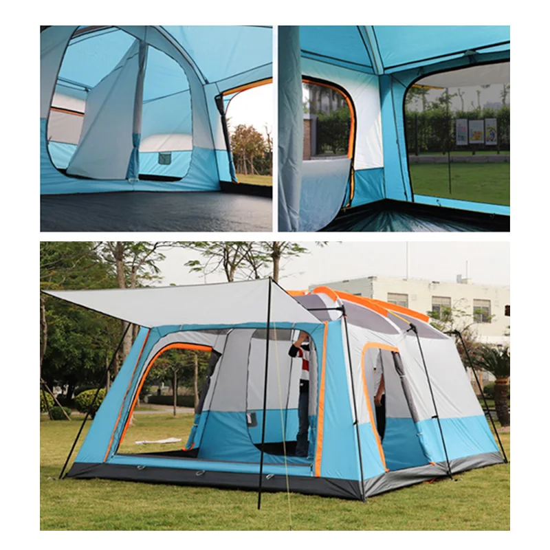 Manufacturer Family 12 Persons Waterproof  Outdoor Camping Tents With Room