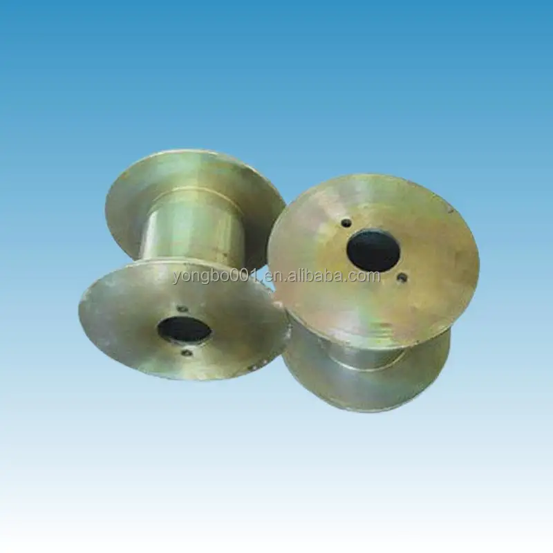 Galvanized steel high-speed wire reel bobbin spool drawing machine special wire reel cable drum