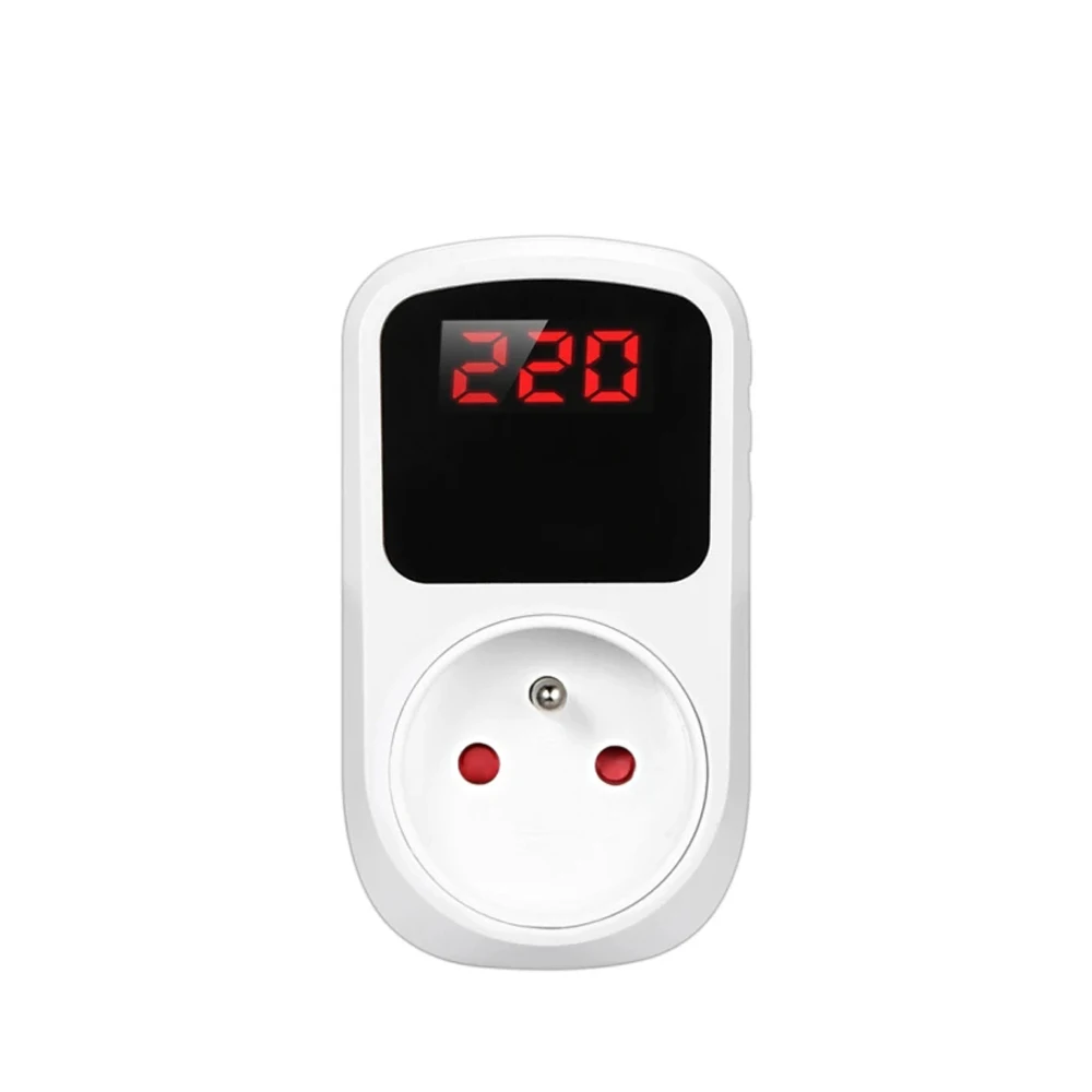 EU Standard Professional Over Under Voltage Protector 220V 50Hz Voltage Protector 110V Refrigerator Parts