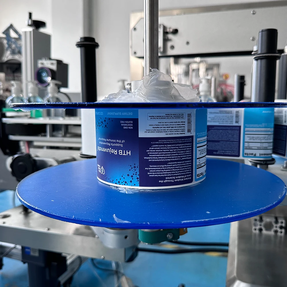 Automatic Flat Bottle Square Bottle Conical Bottle Double Sided Adhesive Labeling Machine