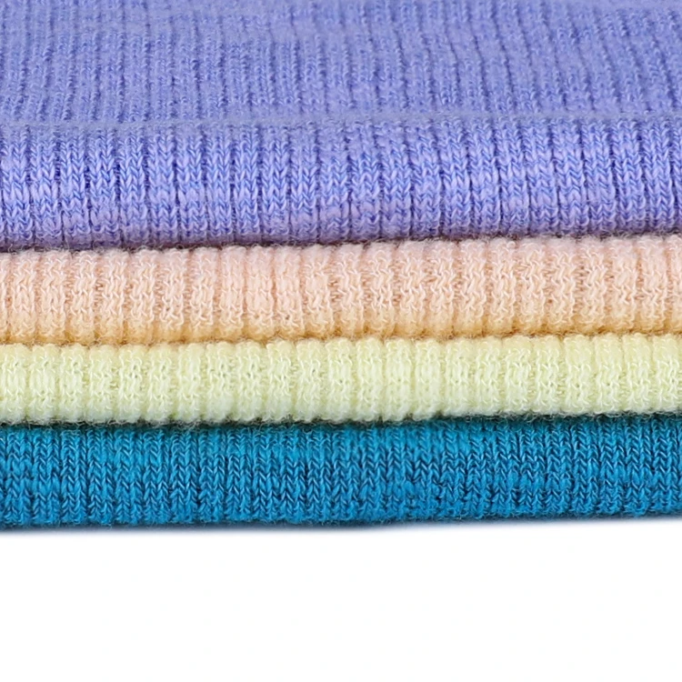 Горячая Распродажа бесплатный образец поли хлопок модал 48% хлопок 48% модал 4% спандекс Снежная пряжа ткань для одежды брюк