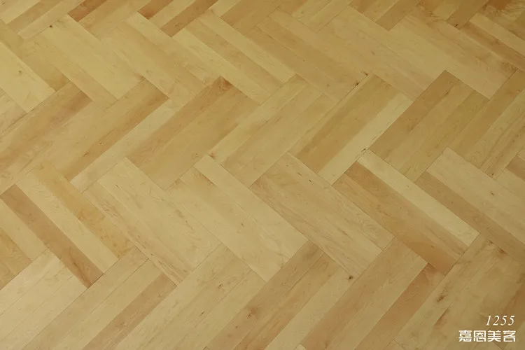 2020 Jaenmaken Nature Maple Wood Engineered Hardwood Flooring Herringbone Parquet Floor