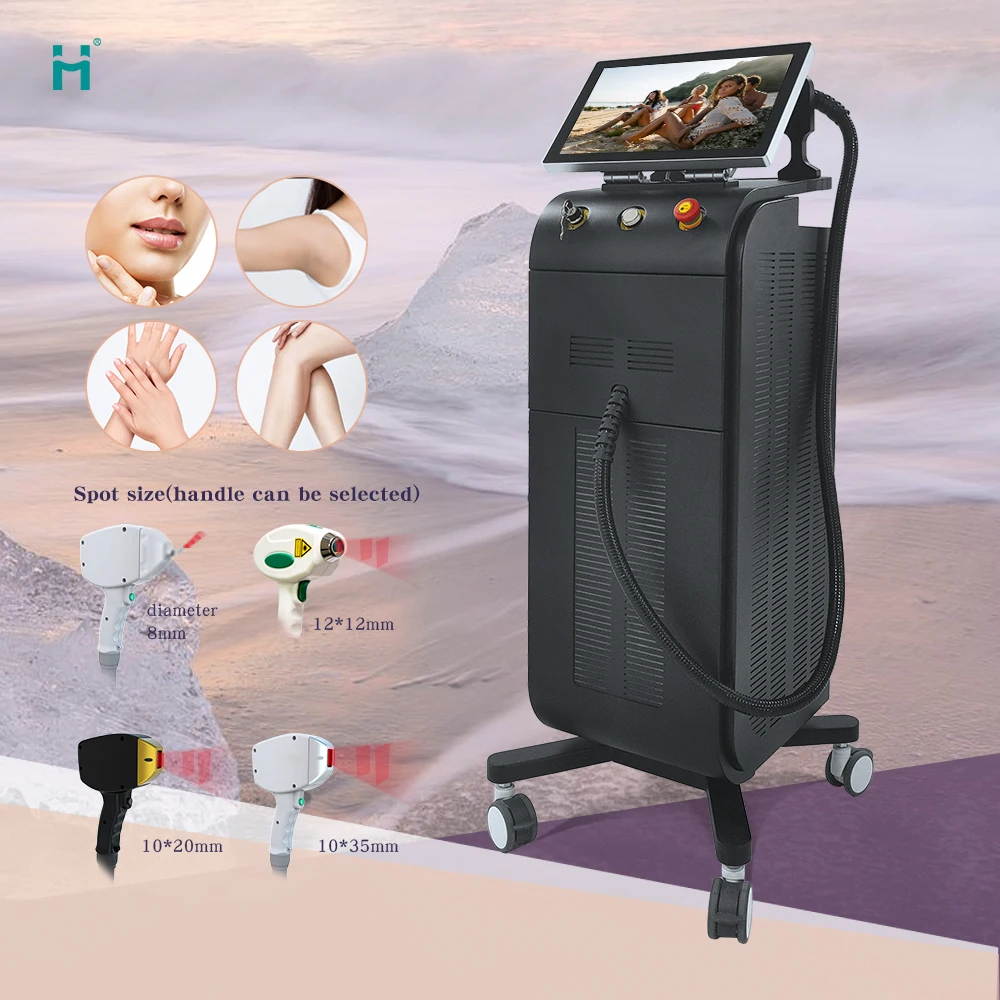Tuv Certificate diode laser cool Ice 755 808 1064 Laser Hair Removal Ice/cool Ice Laser Machine