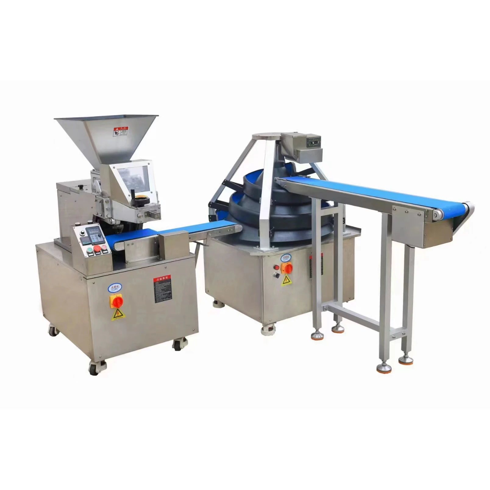 Automatic Continuous Cutter and Rounder Machine Dough divider machine Ideal for Large-Scale Food Manufacturing