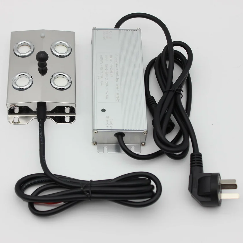 2021 4 head Industrial humidifier Ultrasonic humidifier Mist Maker fogger with waterproof adapter