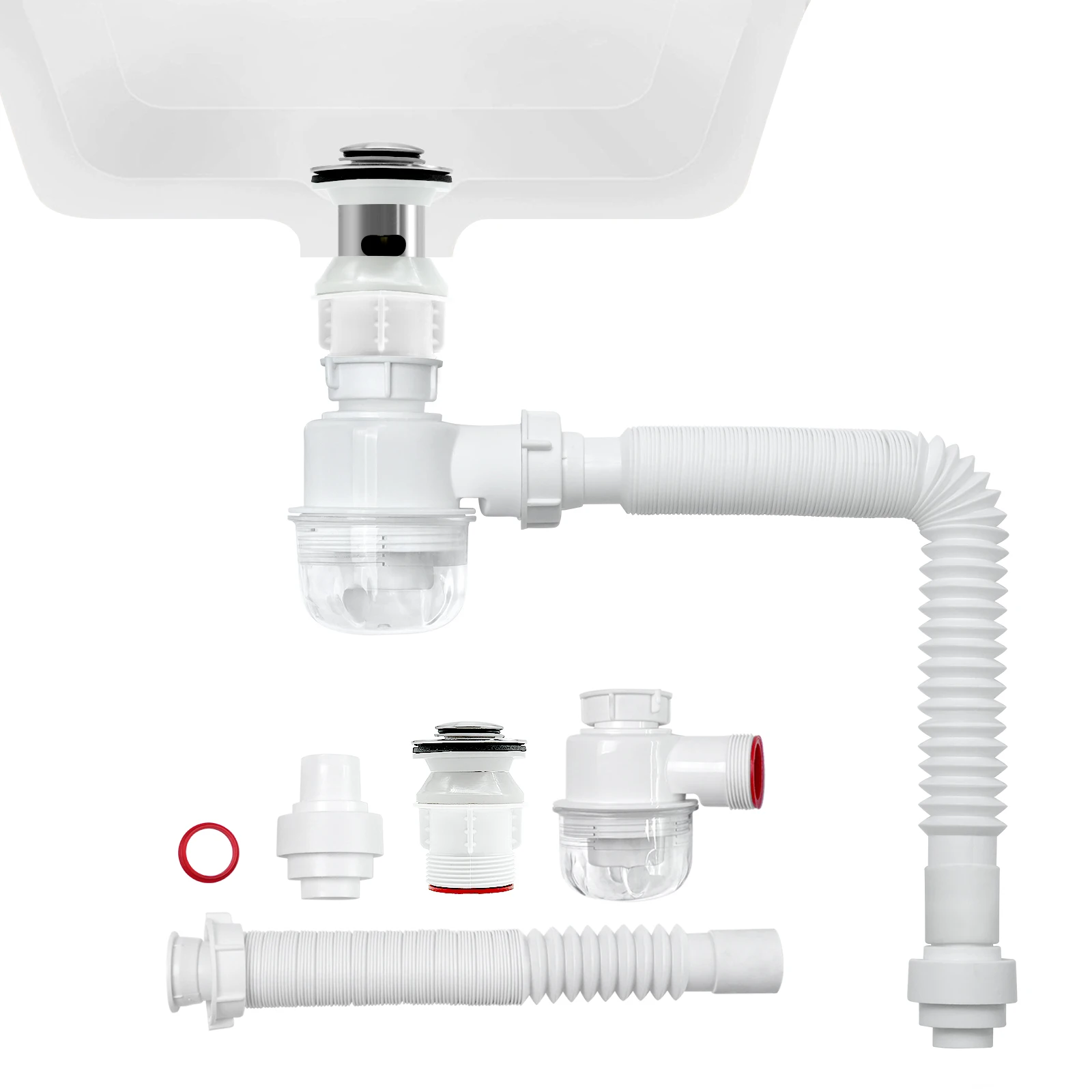 OSN оптовая продажа дренажная труба для умывальника