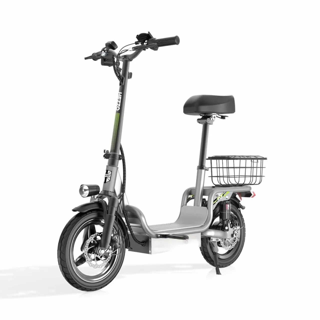 US EU Warehouse Adult electric bike 500W motor 45 km range front and rear double disc brakes city leisure e-bike with seat