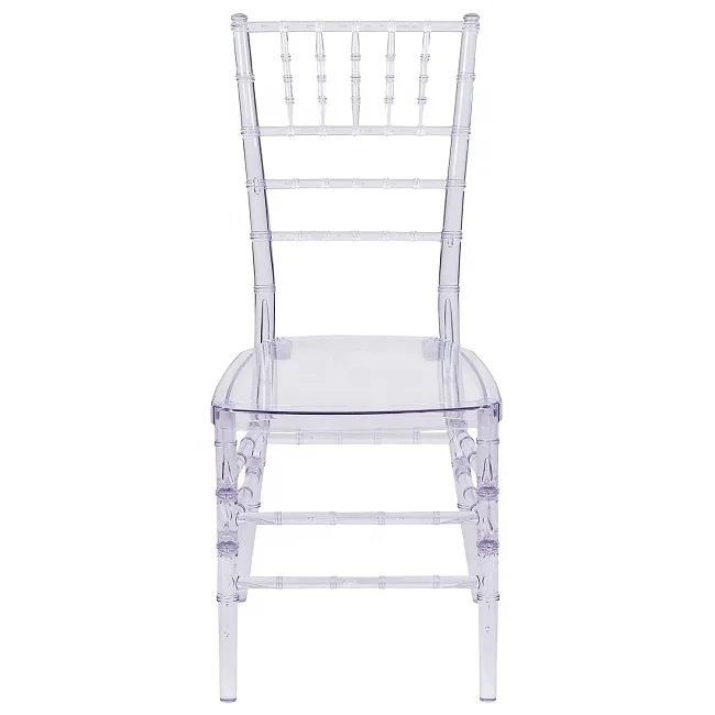 Оптовая продажа дизайнерские прозрачные стулья Chiavari Tiffany для свадебного