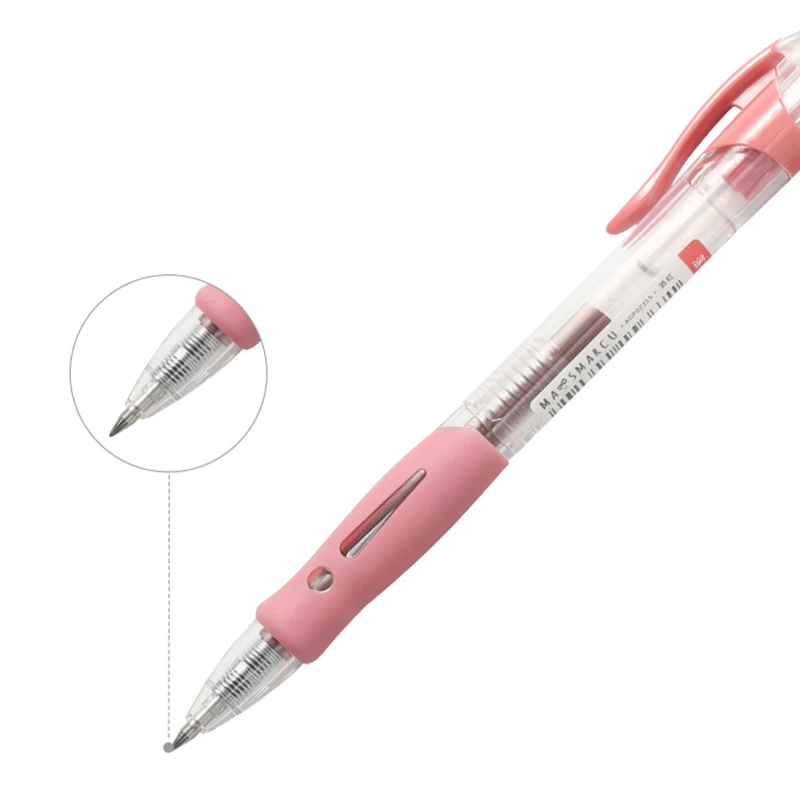 6 Colors/set Novelty 0.5mm Fineliner Pen Fruit Juice Color Gel Pen