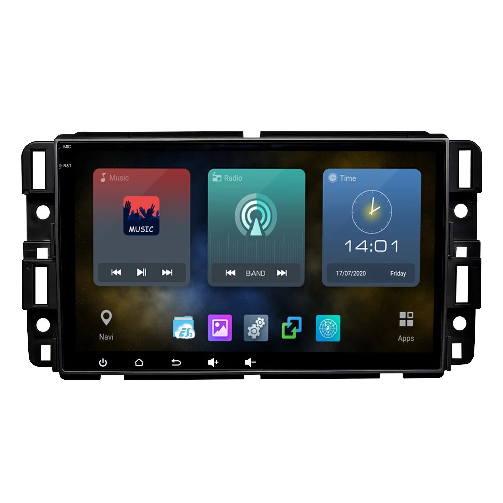 For GMC YUKON SIERRA CHEVROLET BUICK Car 8-inch TFT Capacitive Touch Screen Android 10.1 Car Video