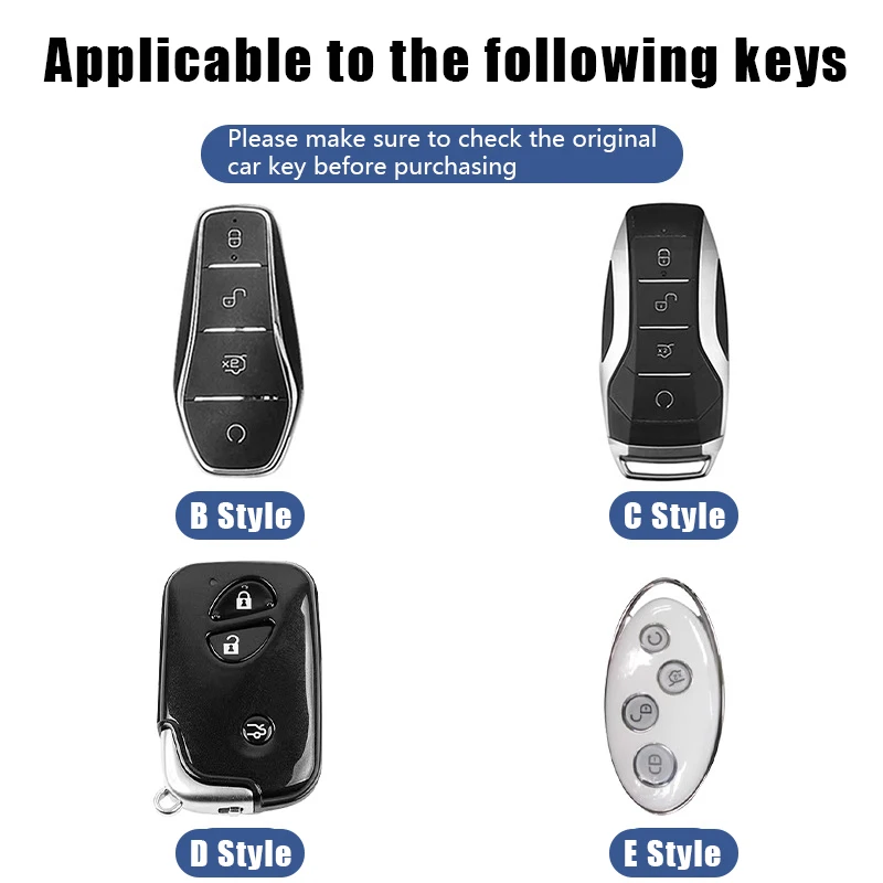 Car Keycase Cover for BYD Atto 3 Qin Plus Han DMI EV Seal Song Pro Tang Leather zinc alloy Holder Key Bag Auto Accessories