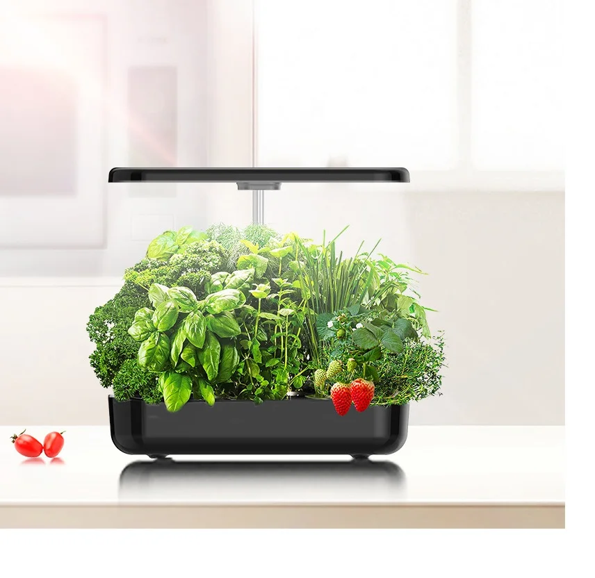 new Hydroponic Starter Kit hydroponic growing systems garden led nutrient growing herbs lettuce vegetables garden tools