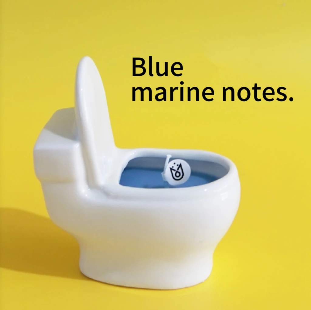 Quirky Customized Toilet-themed Scented Candles Handcrafted from Paraffin Wax with Decorative Aromatherapy Fragrance