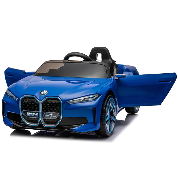 2023 Новый BMW I4 12 В детский автомобиль 2 4 г с дистанционным управлением для родителей Электромобиль детей