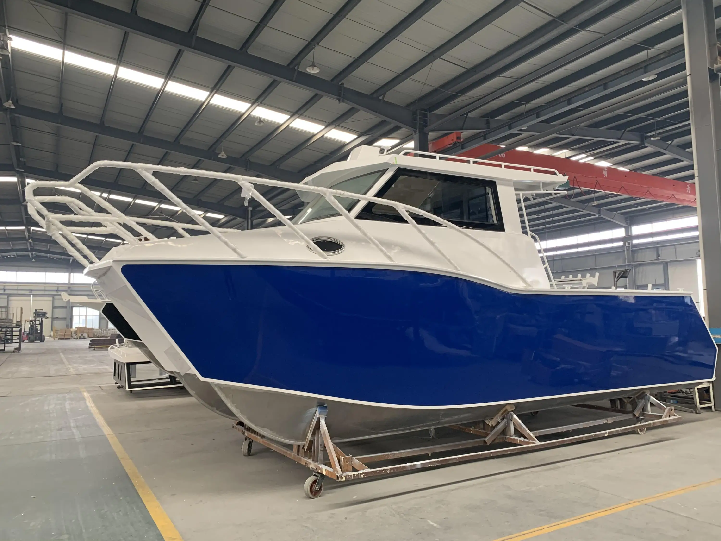 8.9m 29ft stable luxury Aluminum Catamaran fishing boat leisure boat for sale