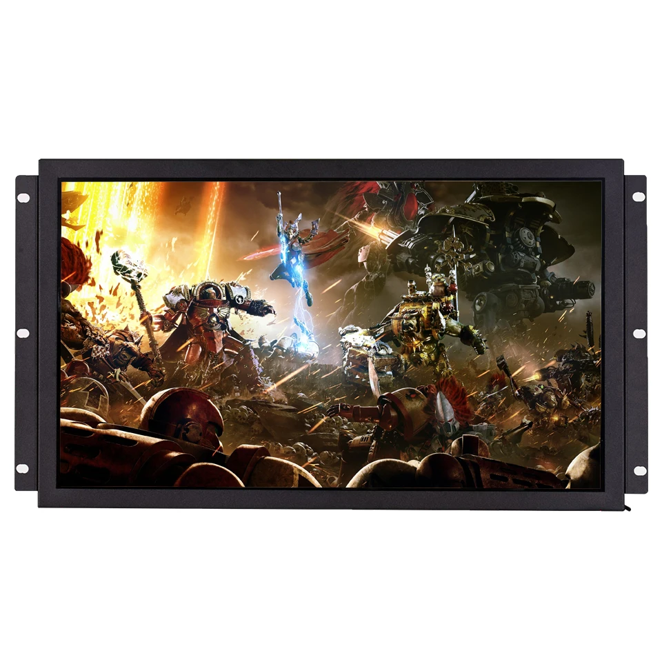 32-Inch Curved VGA Screen LCD Gaming Monitor 1080p HD Interface 60Hz Refresh Rate Wide Screen Touch Technology Metal Frame TFT