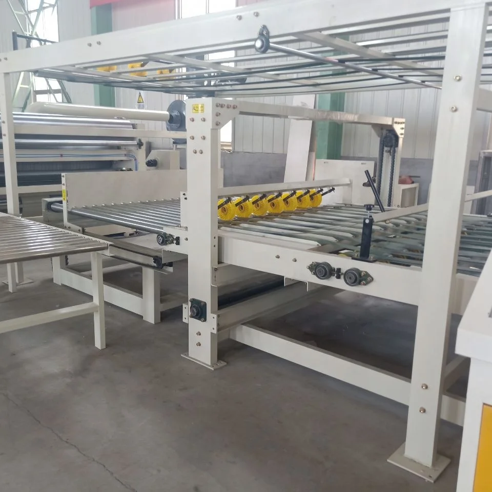 Двухслойная машина для резки гофрированной бумаги с одним лицом, штабелеукладчик от Dongguang Luyuan Carton machine Manufacture Ltd