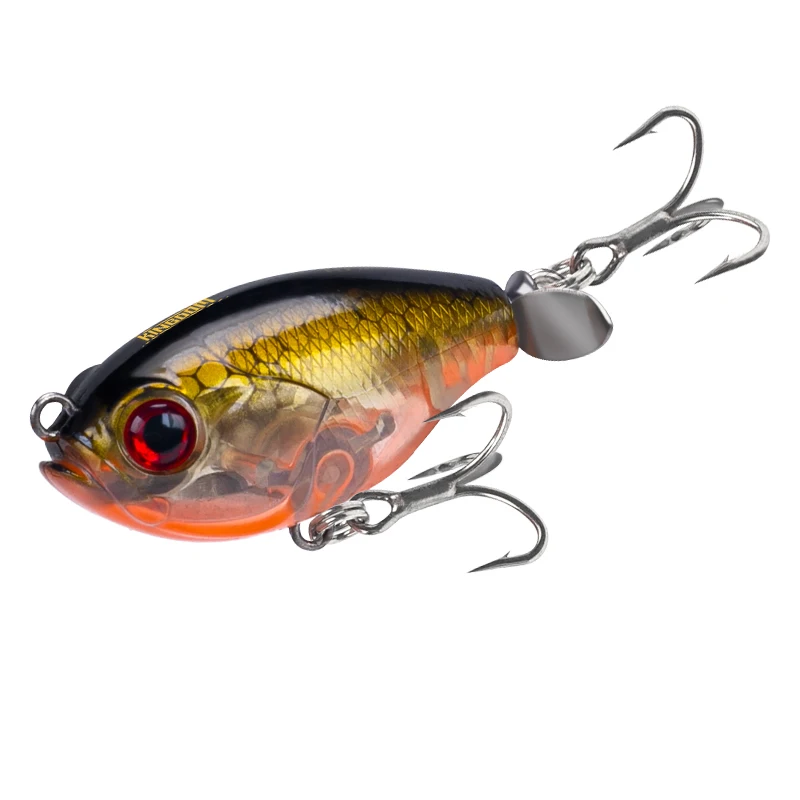 Kingdom 2023 New High Quality Newly Style Surface Lure Whopper Plopper  Pencil 3D Eyes For Bass Fishing Propellor Lure Fishing