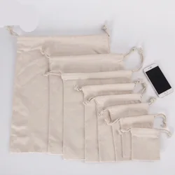 Мягкая упаковочная муслиновая сумка для коллекции детских аксессуаров (нагрудник, Слюнявчик и т. д.)