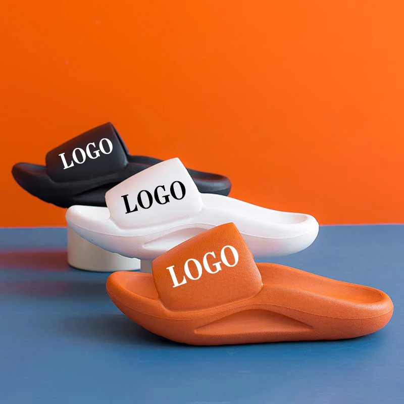 LOGO Custom summer Unisex New Design Hot Selling Lover Beach Sandal Shoes Eva Water Slides Wholesale Sport Slippers
