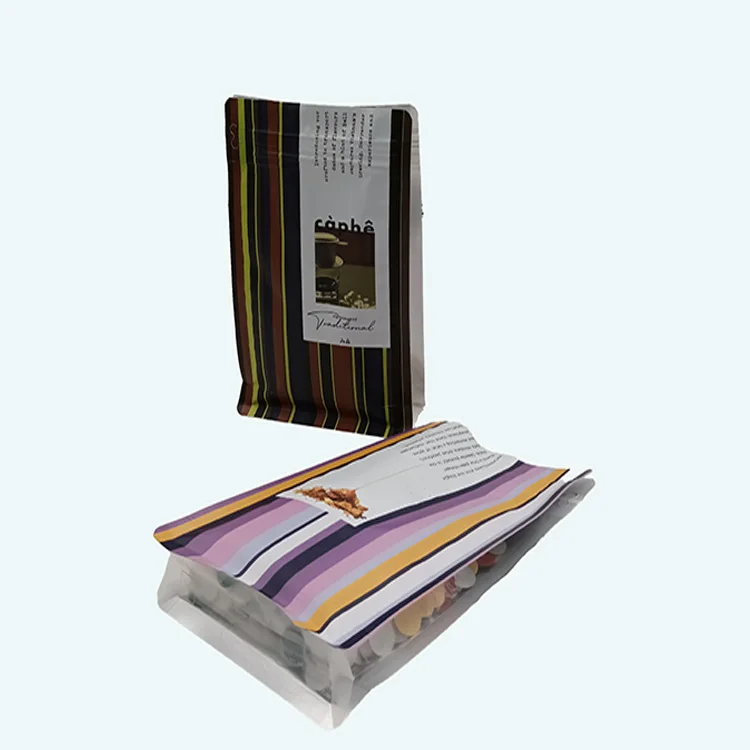 Biodegradable 100g 250g 500g 1kg Matte Aluminum Foil Stand Up Bags Doypack Zipper Coffee Pouch Bags