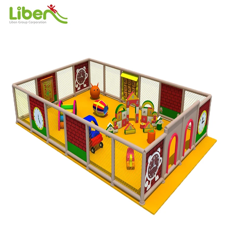 
Toddler Safety Fence Custom Indoor Playground Kids, Preschool Children Small Kids Games Indoor Playground Equipment 