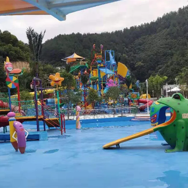 Spray Polyurea Liquid Floor Coating For Water World Environmentally Friendly