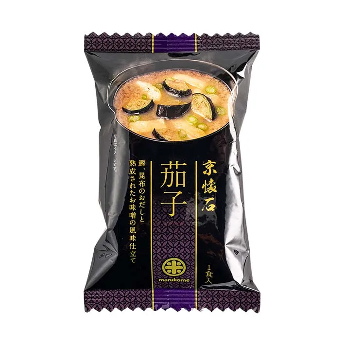 Mushroom seaweed gagome kelp soup healty freeze dried instant food