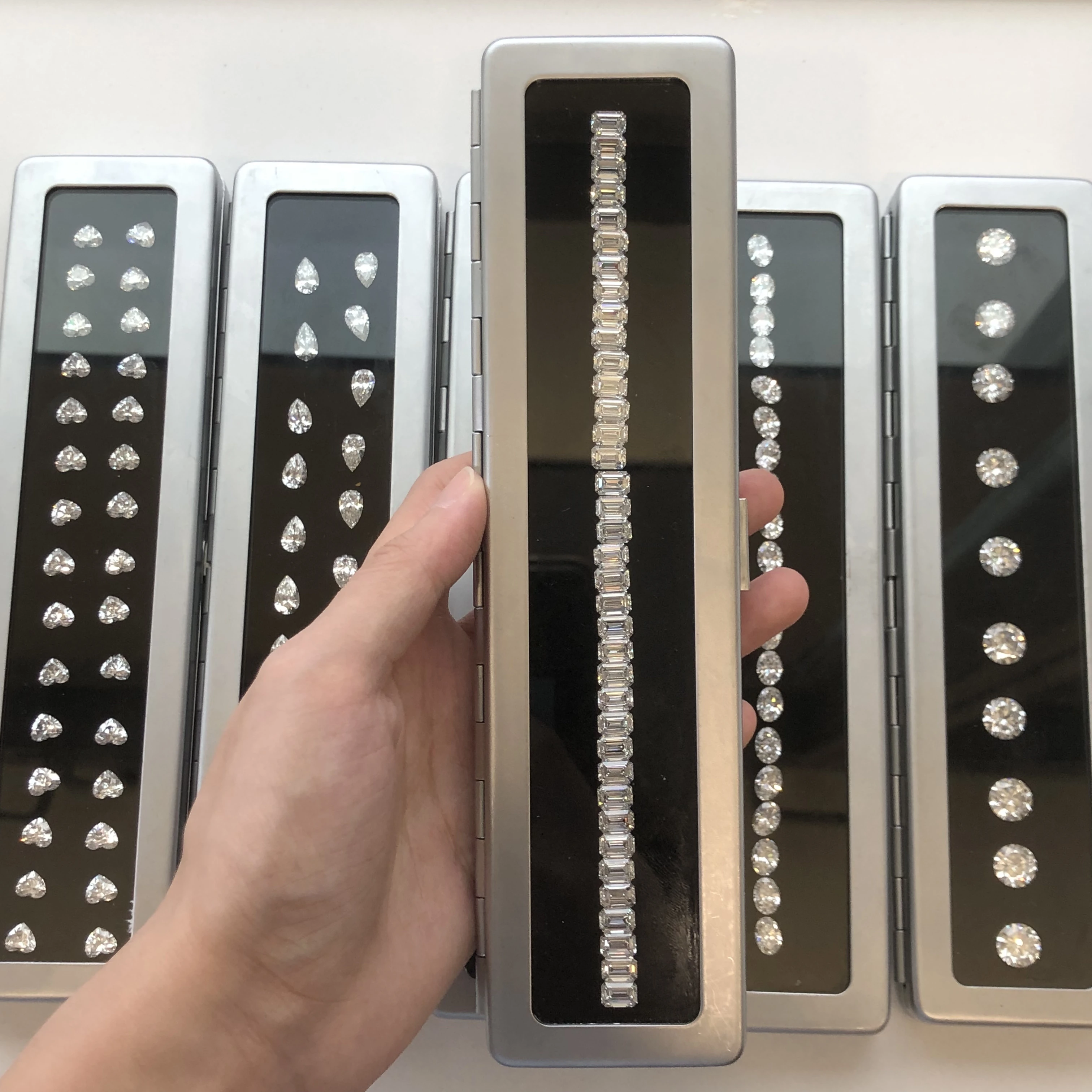 Rough Lab Diamond Ring Jewelry VVS Gia Hpht Cvd Loose igi Certified Synthetic Lab Grown Diamond