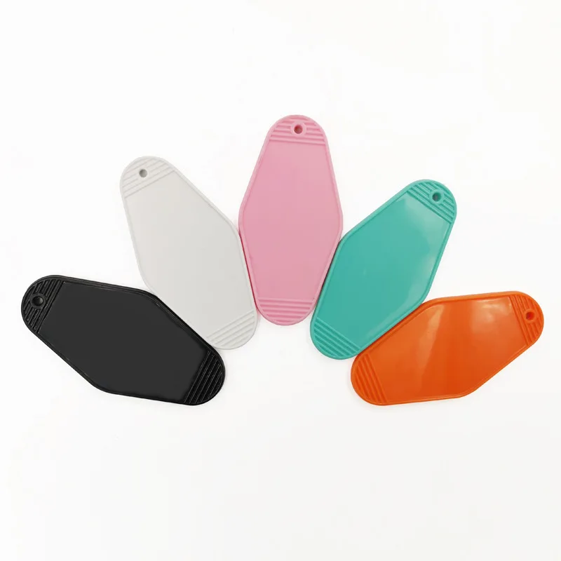 Customized Logo Plastic Keychain Luggage Tag Hotel Tag Luggage Hangtag Customized Printing Plastic Tag