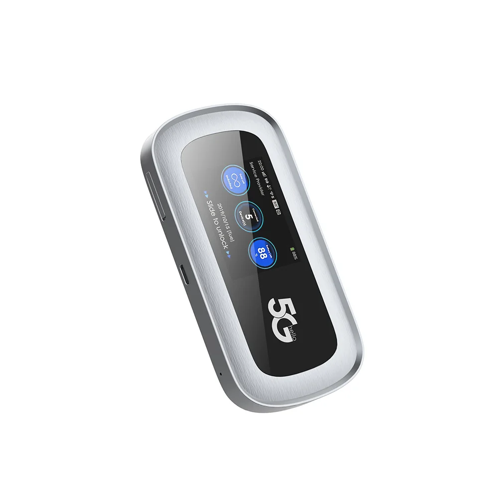 OLAX MQ68 5G LTE Router sim esim vsim SA/NSA Pocket wifi wireless WIFI 6 Dual Band 4400mAh 5G Hotspot Router modem