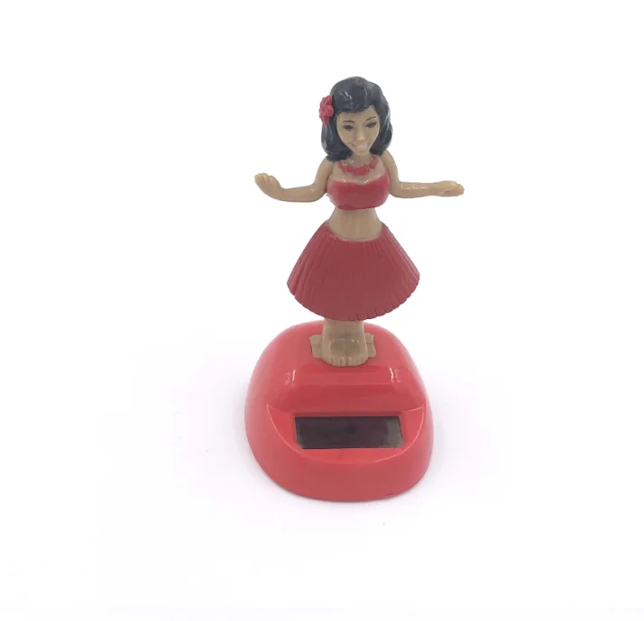 
Free Sample Hawaii Hula Dashboard Doll Posing Solar 