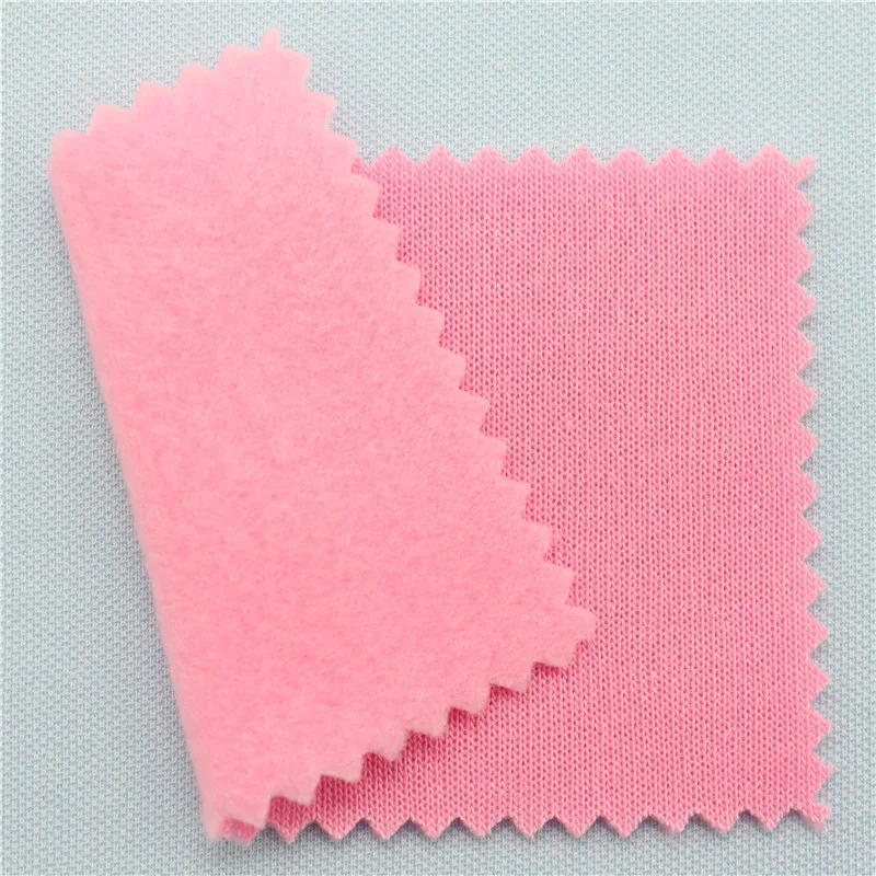 100% Recycle полиэстер 210gsm флисовая Матовая Мягкая теплая ткань для толстовки Толстовка спортивные брюки куртка