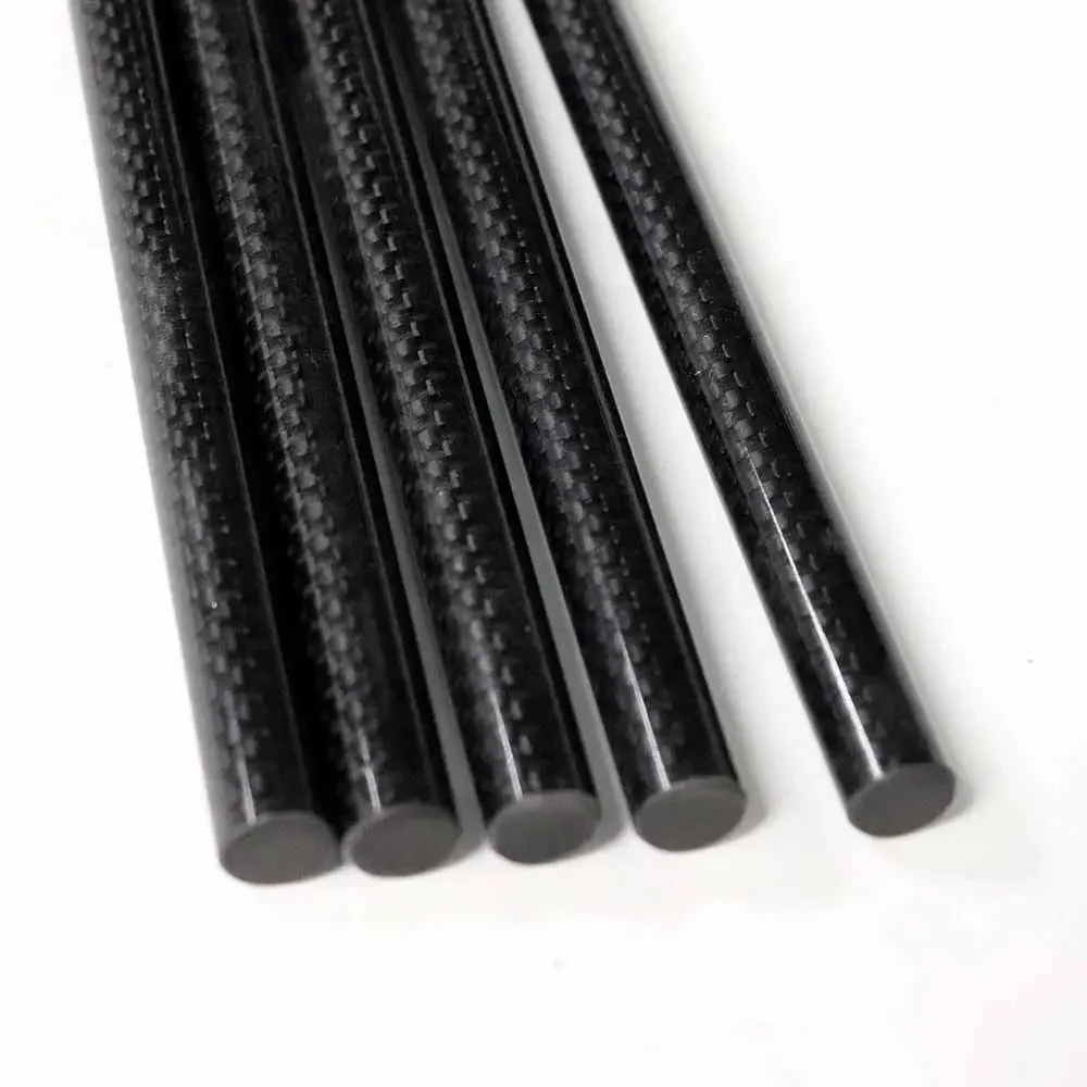 Solid Pultruded Carbon Fiber and Fiberglass Tubes, Carbon Fiber Rod, Carbon Fiber Square Tube