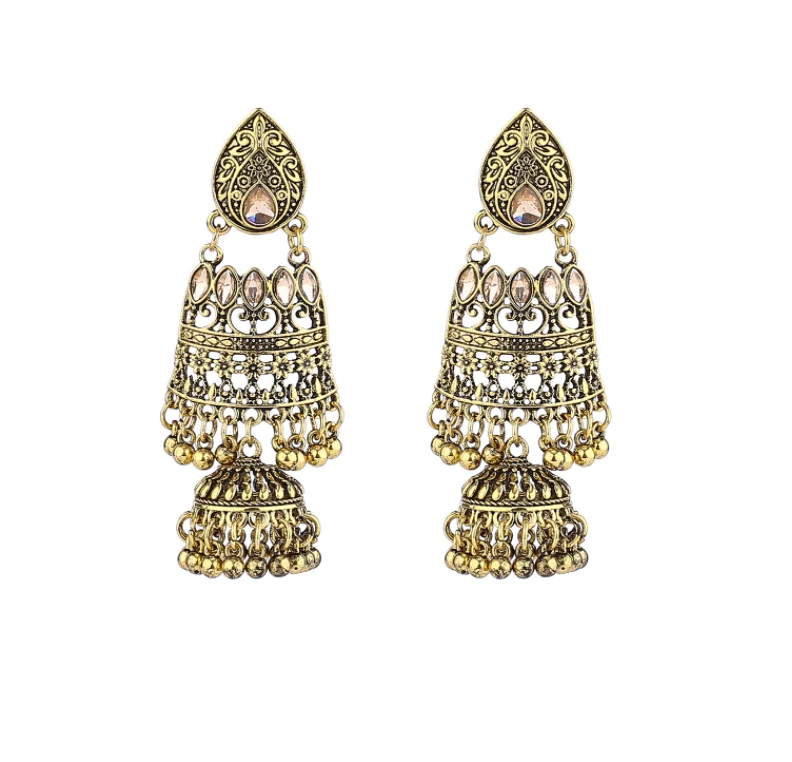 Suyan Jewelry Factory Price New Arrivals Wholesale Women Indian Alloy Hoops Earrings Silver Plated Earrings