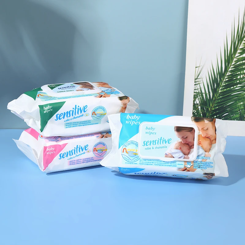 Cleaning Wet Wipes Household Baby Wipes Wet Toilet Paper Alcohol Free Disposable Customized Feature Eco Material Woven Skin Type