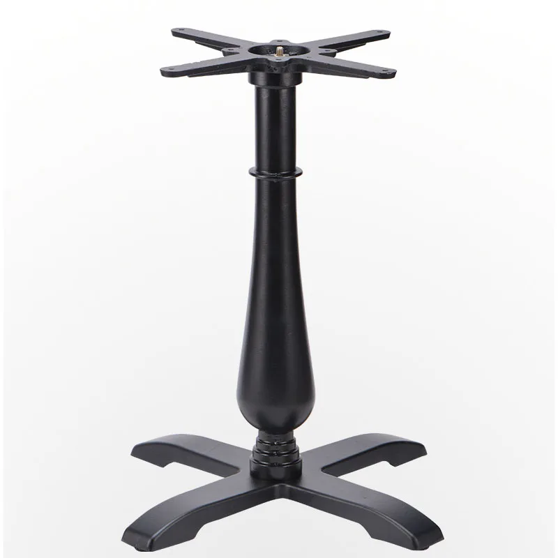 bronze tulip restaurant wooden custom european black metal counter height table base for dining table