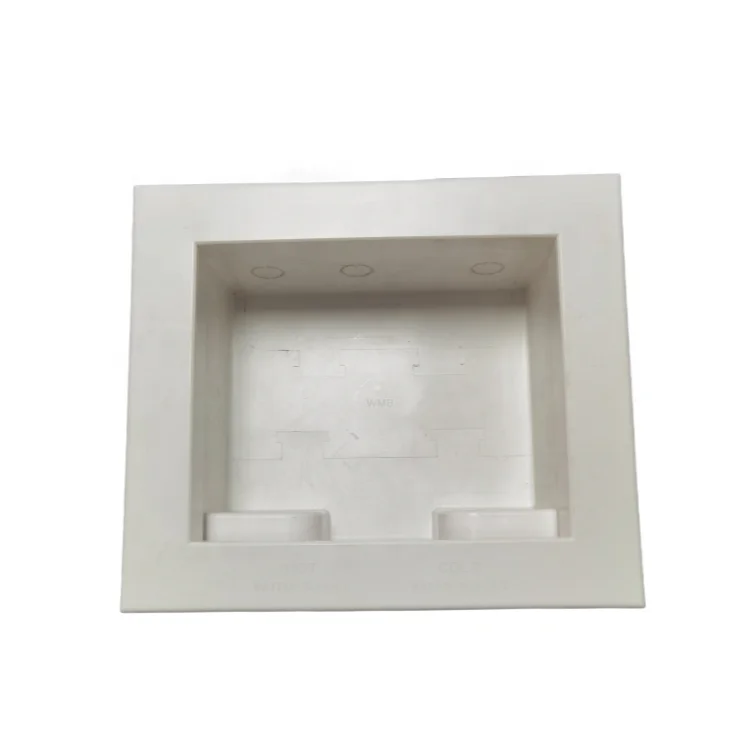 Washing machine valve with plastic ABS Box