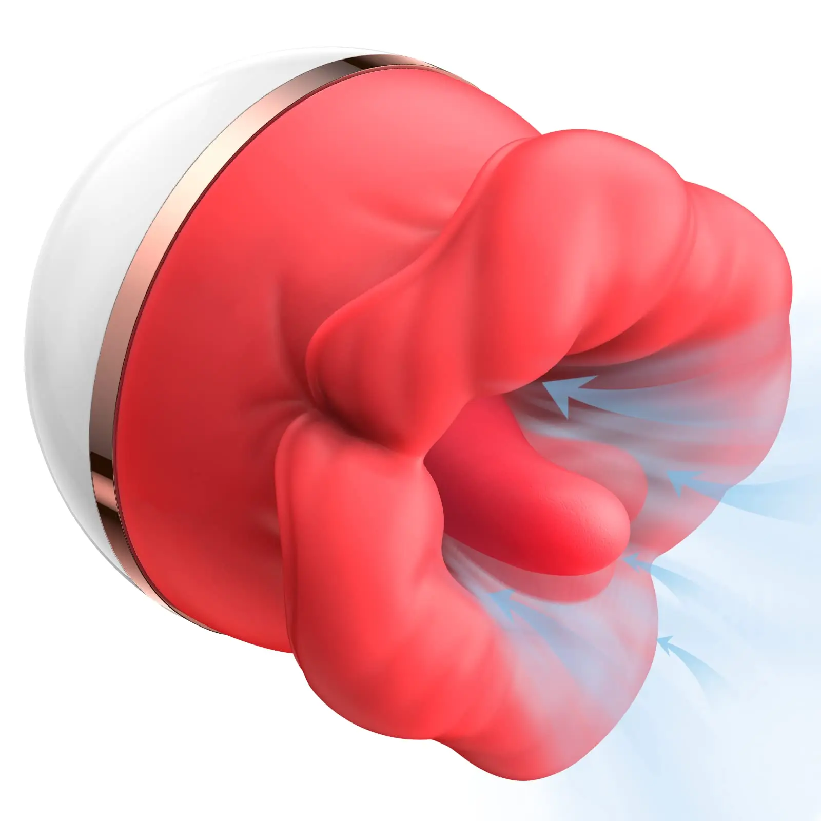 new adult sex toy sucking rose toy Big Mouth Nipple Clit Stimulator Licking Tongue Vibrator Breast Clitoral Sucking   Sex Toys V