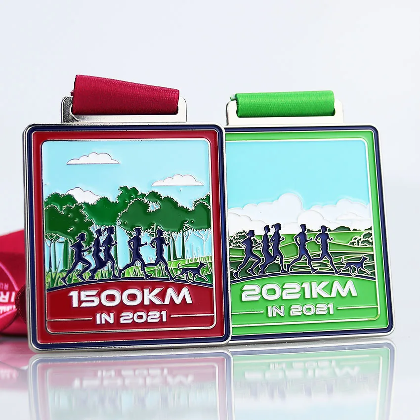 Все виды рекламных продуктов на заказ, металлический медальон мартатона для бега, на продажу