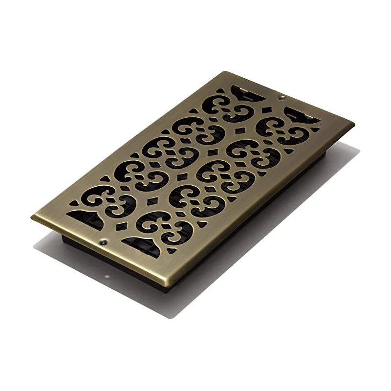 Fancy Vintage Designer Bathroom Decoration Brass Floor Trap Cover Toilet Hole Cover For Drain