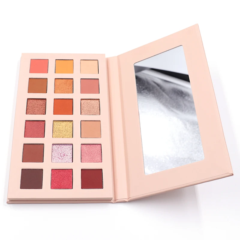 Private label hot selling wholesale pigment 18 color eyeshadow palette