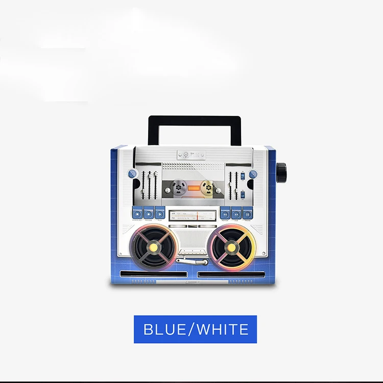 
DIY boombox NFC Wireless Protocol Connection magnetic induction speaker folding paper mini speaker 