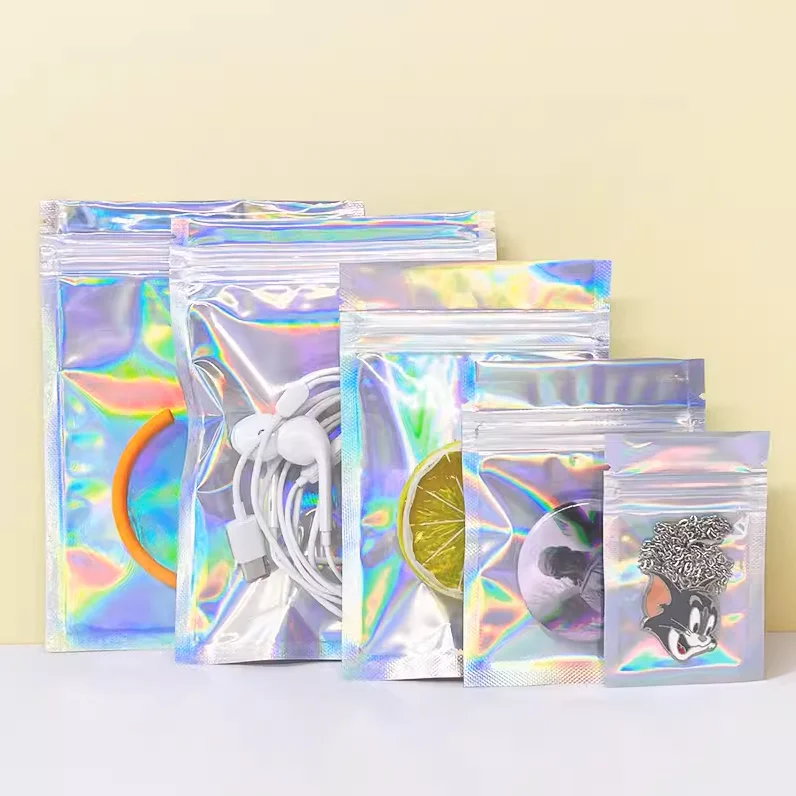 Resealable Laminated Plastic Stand Up Food Pouches Packaging Custom Laser Printed Ziplock Poly Stand Pouch Bag For Dry Fruit