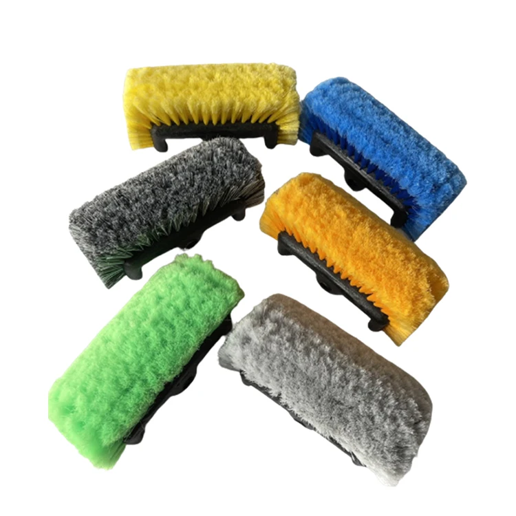 Customized High Quality Car Cleaning Accessories Polypropylene Foam Block/pvc Material Car Wash Cleaning Brush