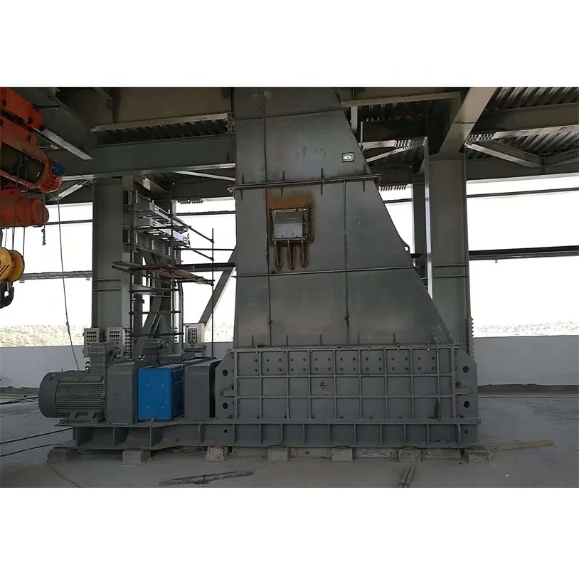 High capacity twin shaft coal mineral sizer coal crusher machine