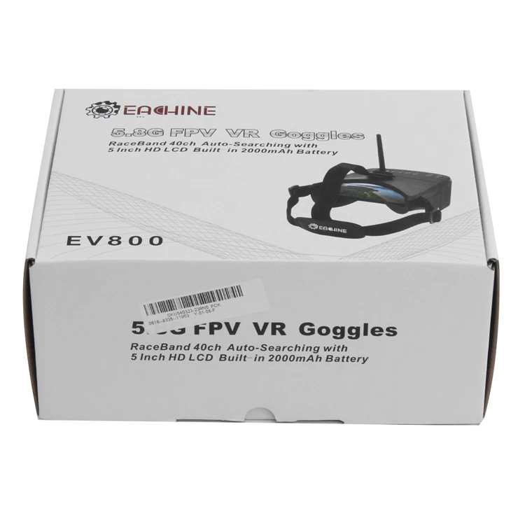  Система управления полетом Eachine EV800DM повышен 8G 40CH FPV очки с HD DVR 3 дюймов видео гарнитура сборка 2000mAh аккумулятор-EV800DM квадролет дистанционным управлением видом от первого