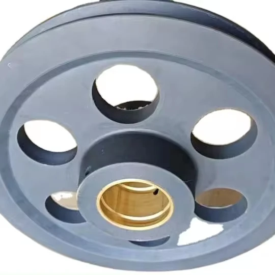 Tower crane wire rope pulley & Nylon pulley of crane, 490*90*120mm,  8kg